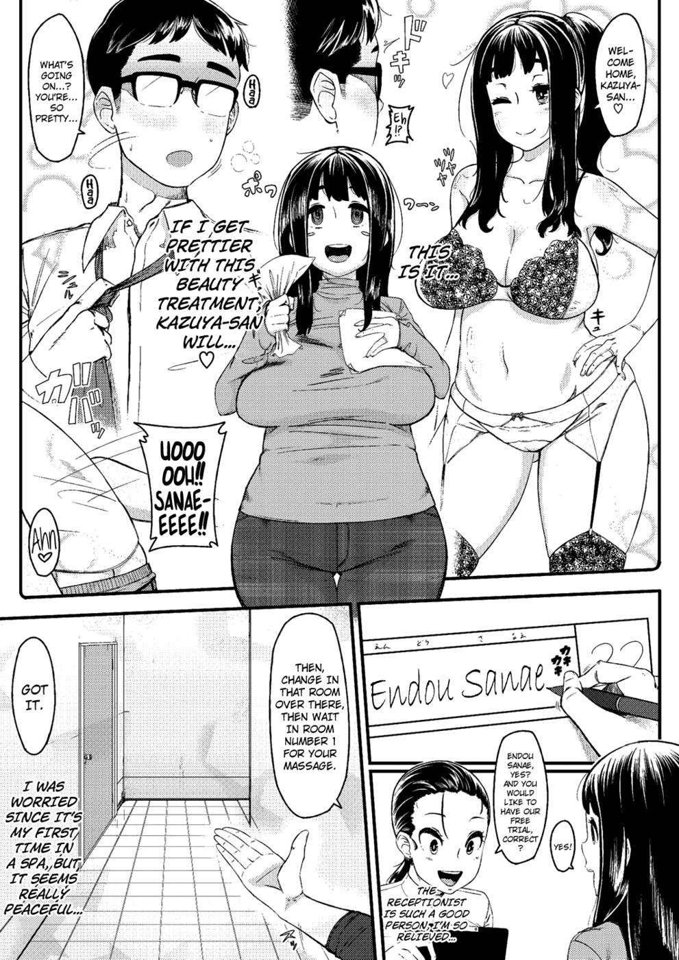 Hentai Manga Comic-I Want to Become Prettier-Read-3